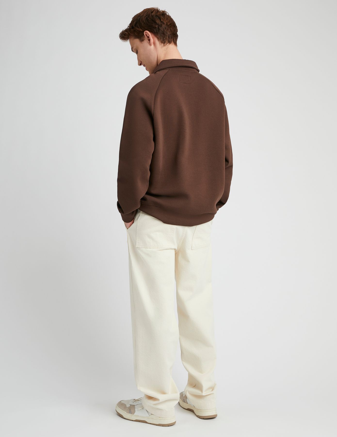 Sweat col polo