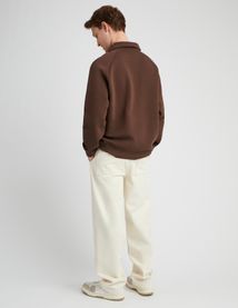 Sweat col polo