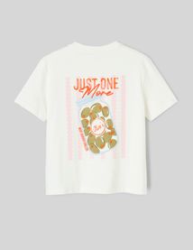 T-shirt imprim&eacute; devant/dos