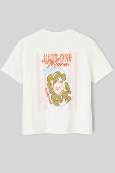 T-shirt imprim&eacute; devant/dos