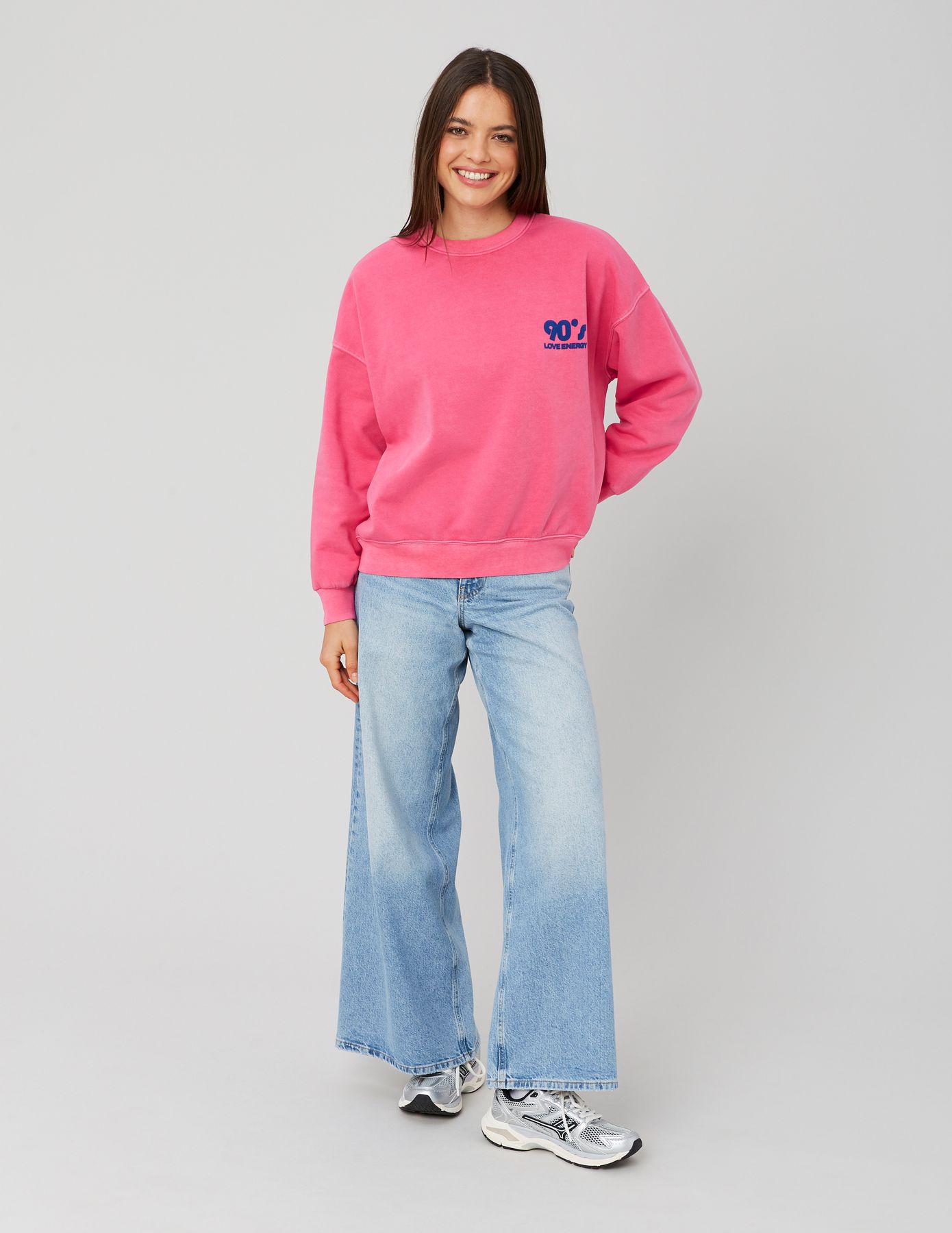 Sweat col rond imprimé à l¿avant