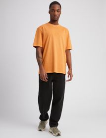 T-shirt message teint en pièce