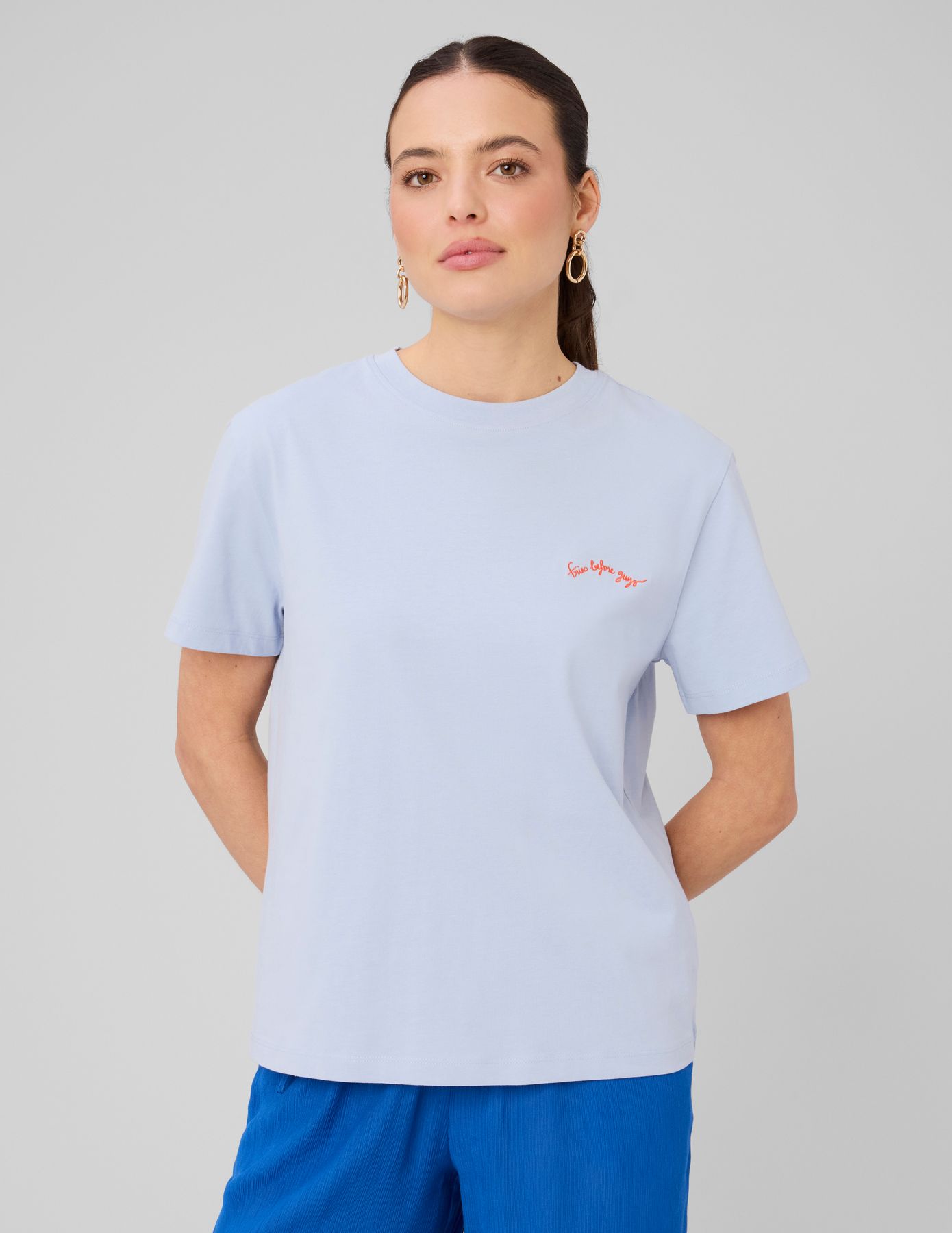 T-shirt imprim&eacute; devant/dos