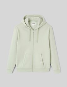 Sweat zippé à capuche