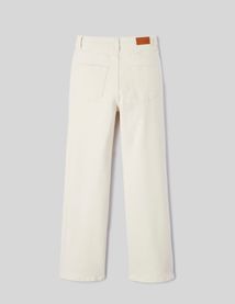 Jean straight taille haute