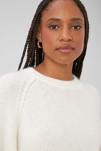 Pull col rond premium