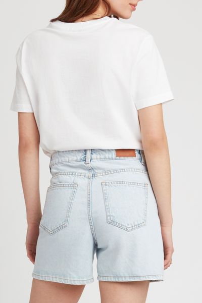 Short en jean mom fit
