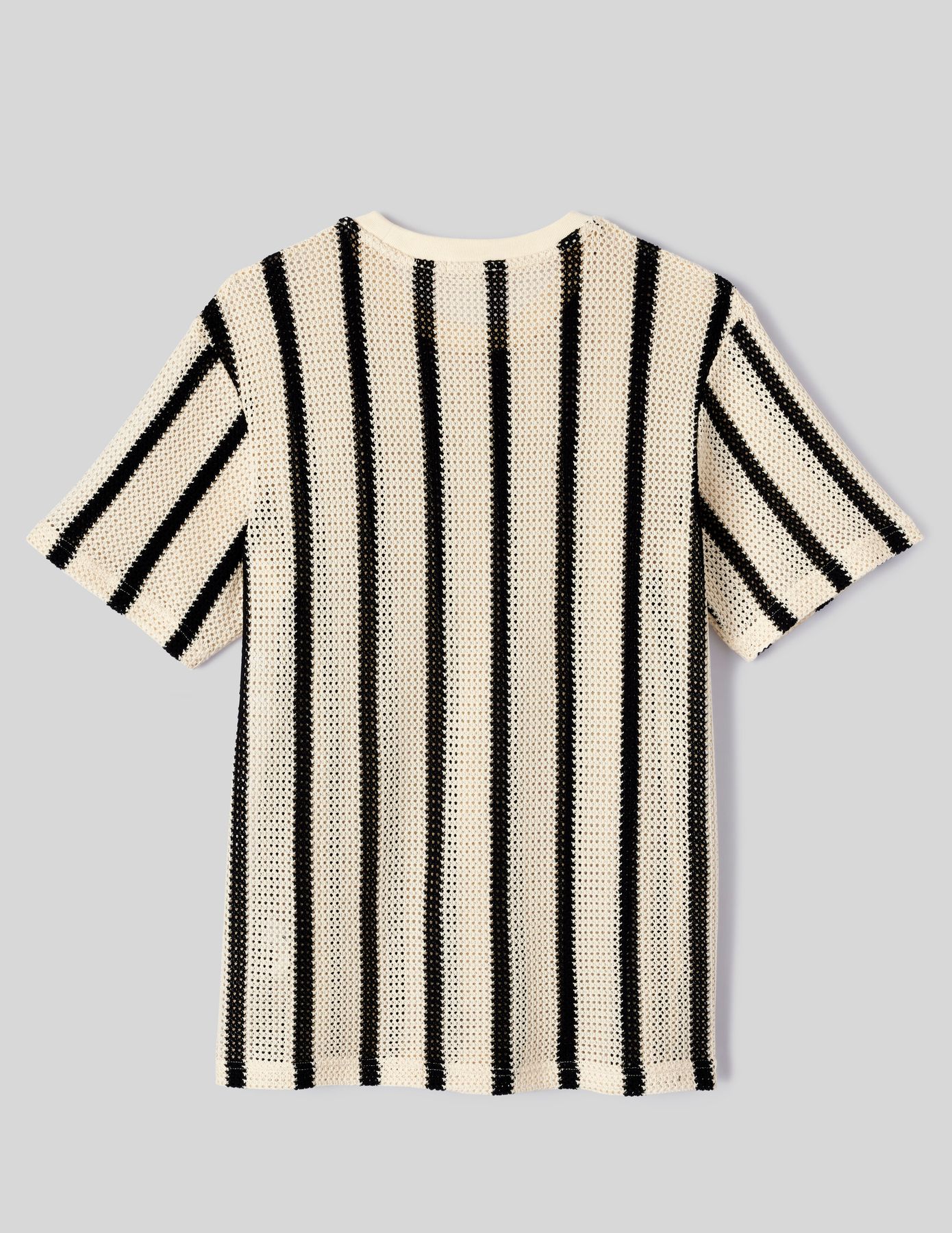 T-shirt tricot &agrave; rayures