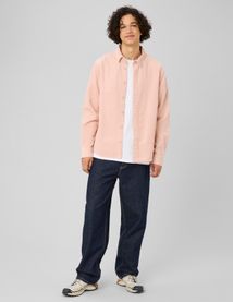 Chemise en velours c&ocirc;tel&eacute;