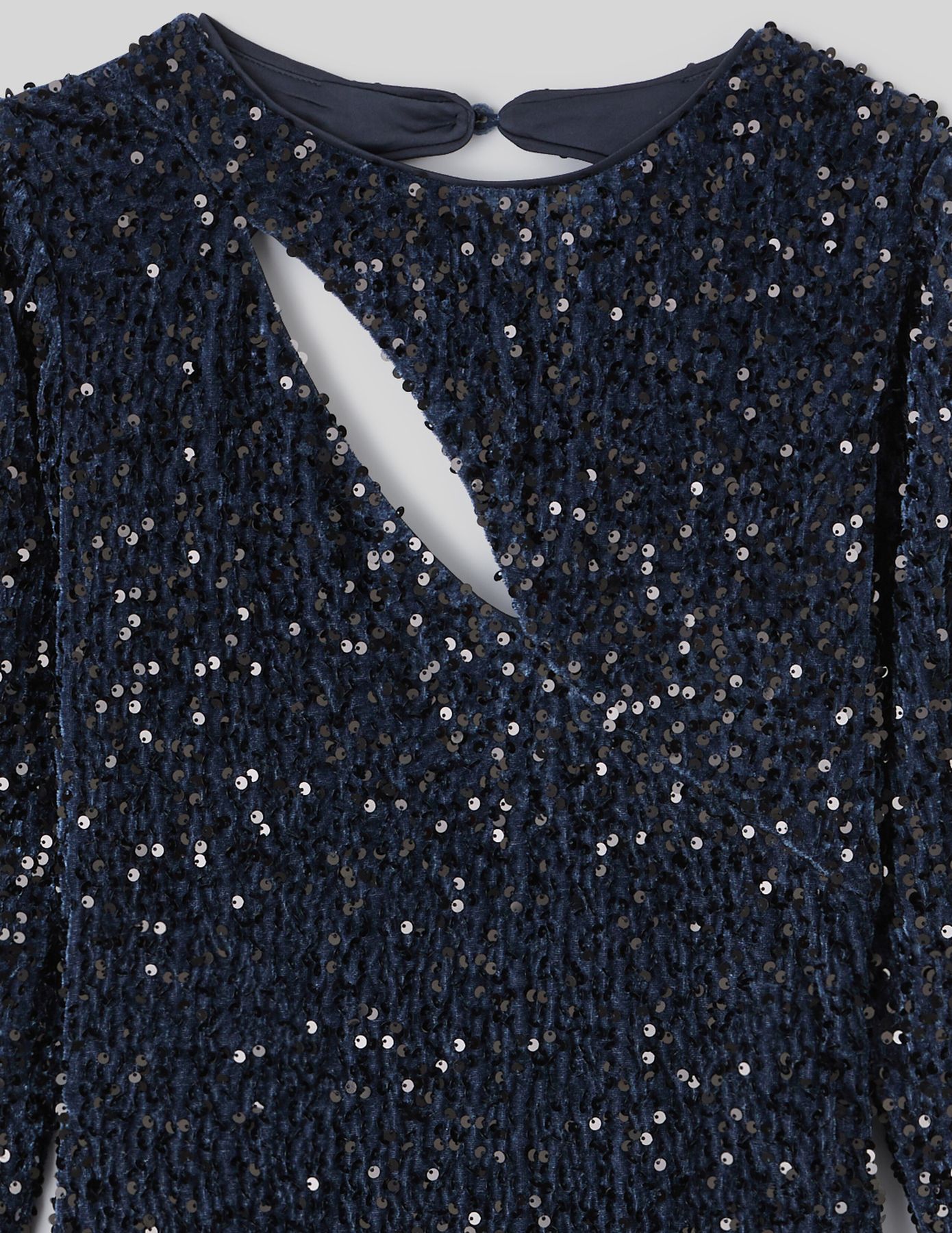 Robe courte sequins