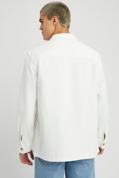 Surchemise twill unie