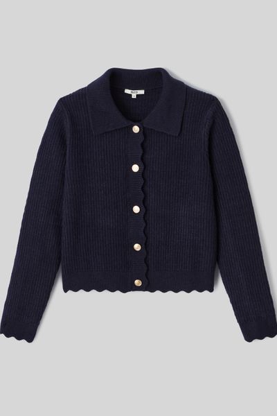Gilet col polo boutonné