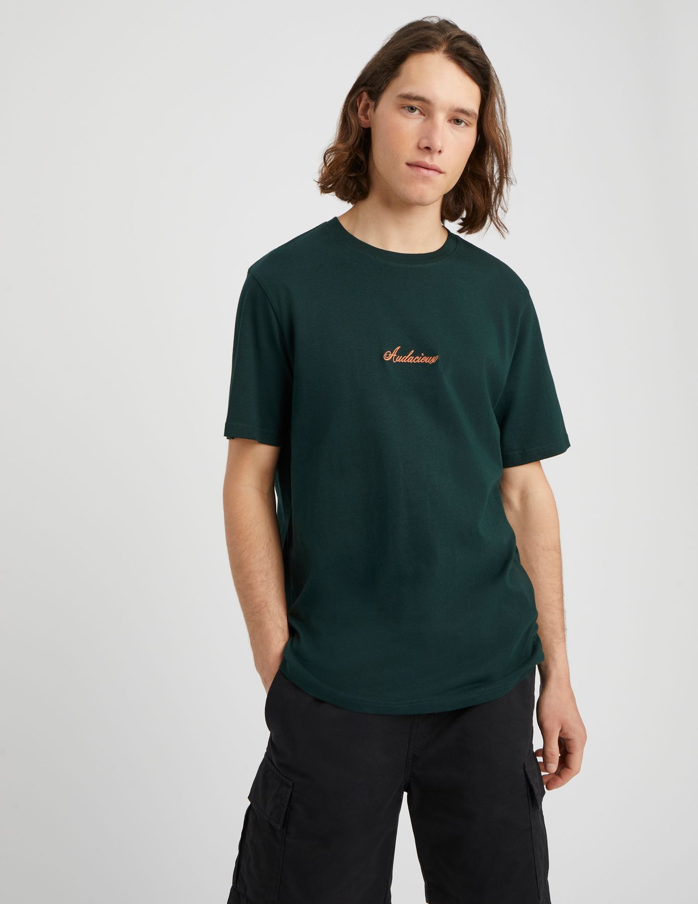 T-shirt &agrave; message