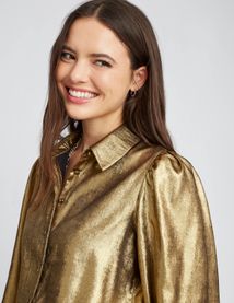 Chemise dorée