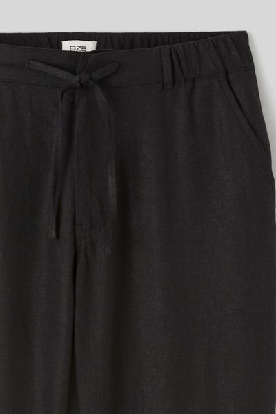 Pantalon de ville fluide viscose lin