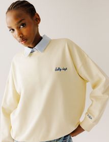 Sweat col rond imprim&eacute;