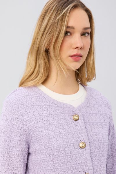 Gilet boutonn&eacute;