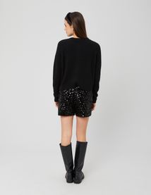Short à sequins