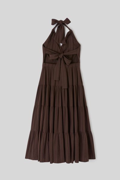 Robe longue dos nu