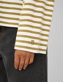 T-shirt manches longues ray&eacute;