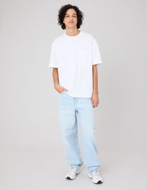 Jean loose bleu clair
