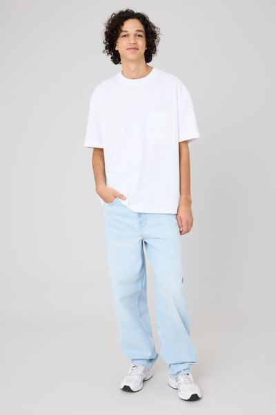 Jean loose bleu clair