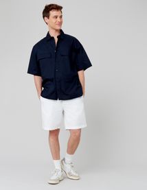 Bermuda coton lin