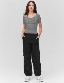 Pantalon parachute