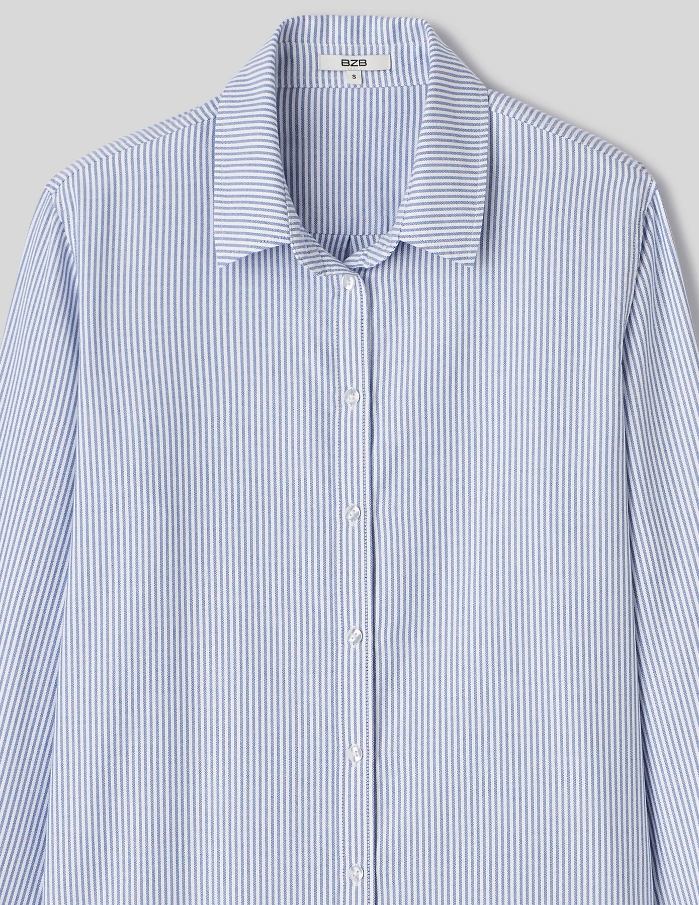 Chemise oxford rayée