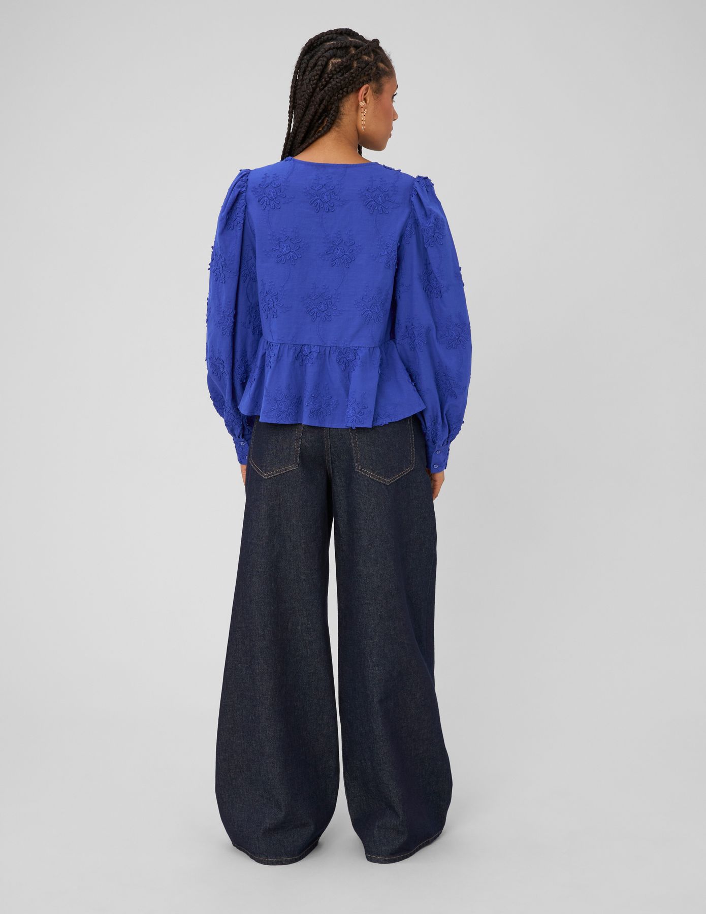 Blouse broderie 3D