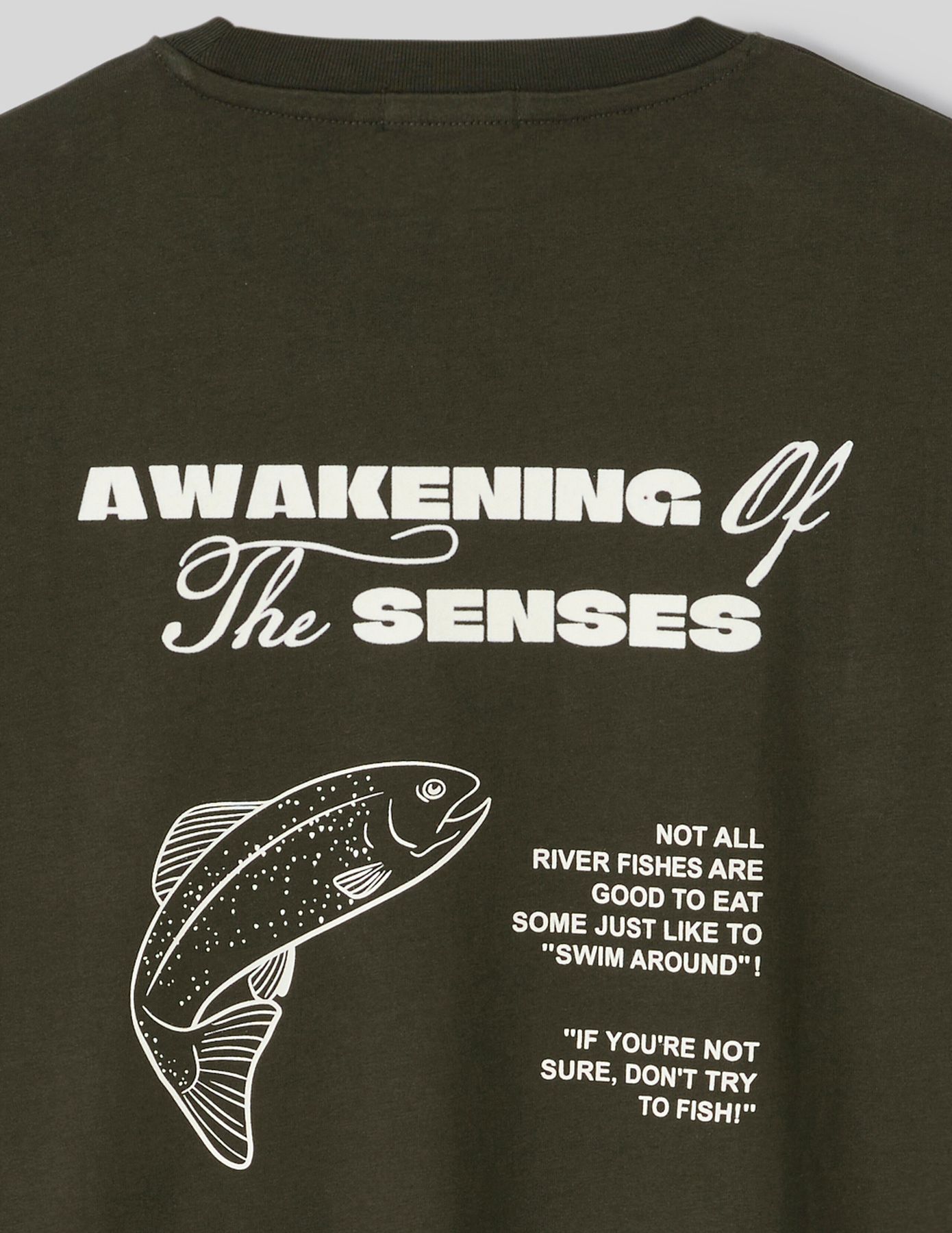 T-shirt imprim&eacute; devant / dos