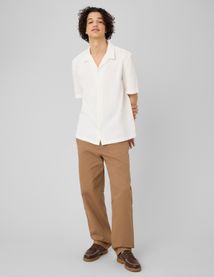 Chemises manches courtes unie