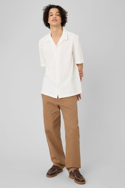 Chemises manches courtes unie