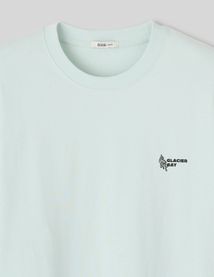 T-shirt imprim&eacute; devant dos