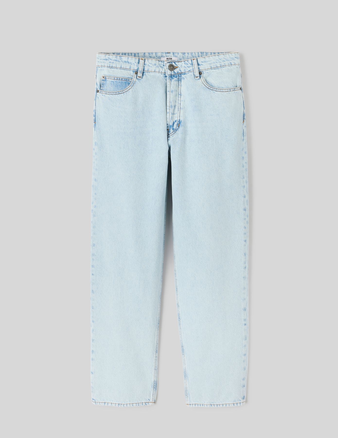 Jean loose bleach