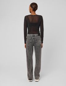 T-shirt resille paillet&eacute;