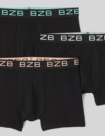 Lot de 3 boxers contratsté