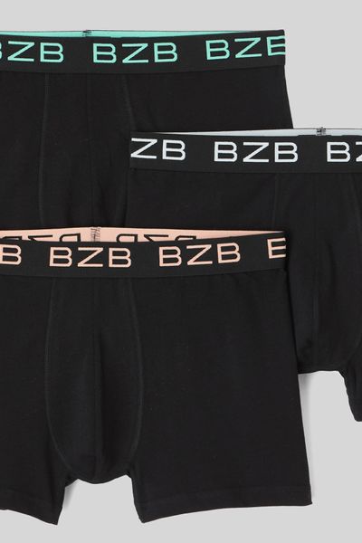 Lot de 3 boxers contratsté