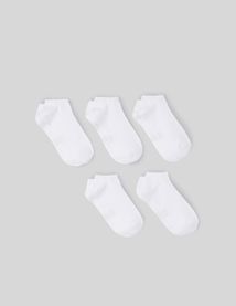 Lot de 5 paires de socquettes unies