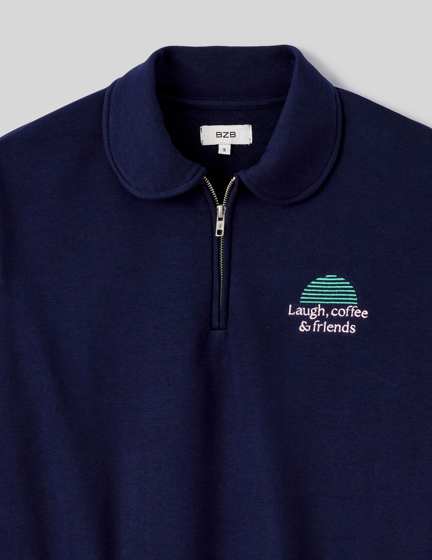 Sweat col polo