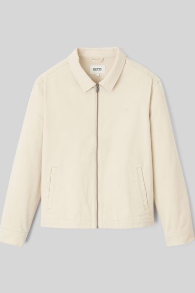Veste zippée uni
