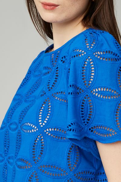 Blouse en broderie anglaise