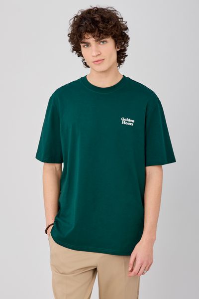 T-shirt imprim&eacute; devant/dos