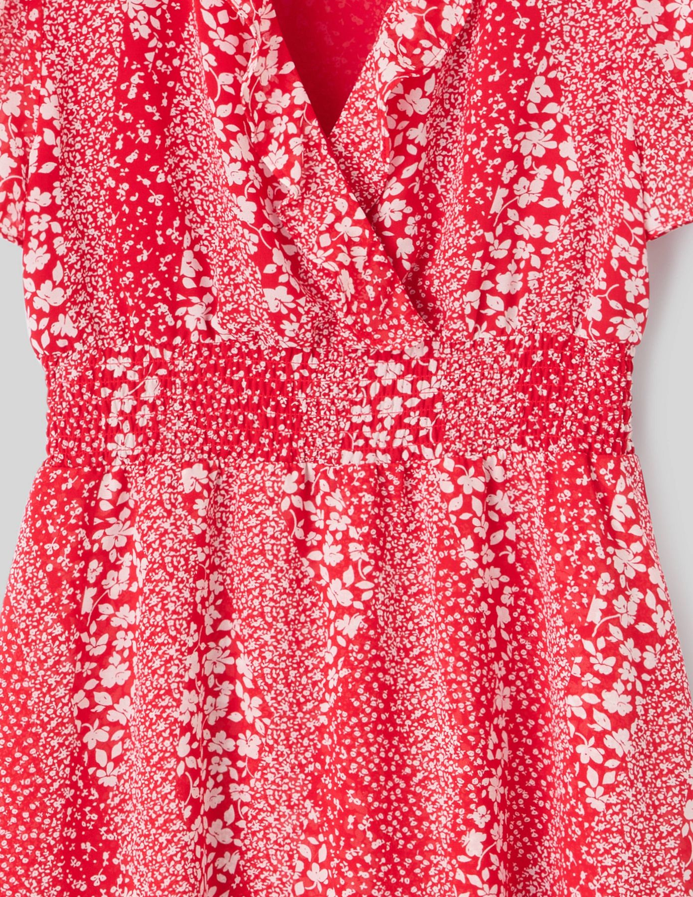 Robe courte imprimée