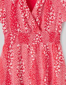 Robe courte imprimée