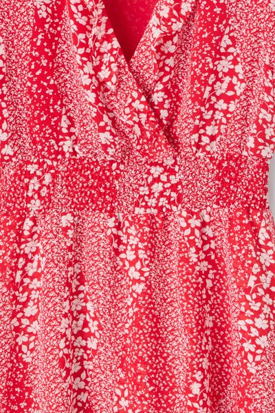Robe courte imprimée
