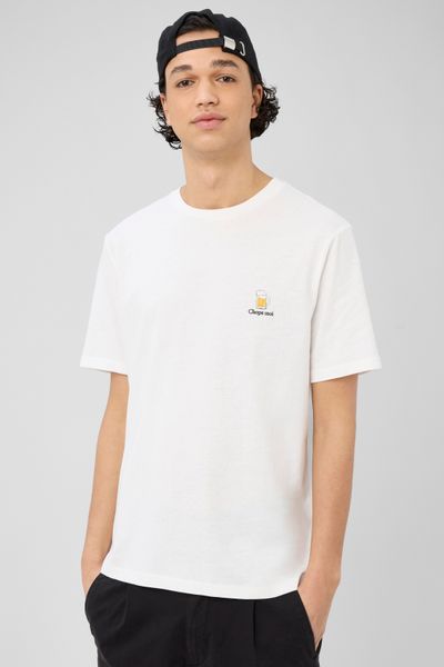 T-shirt animation poitrine