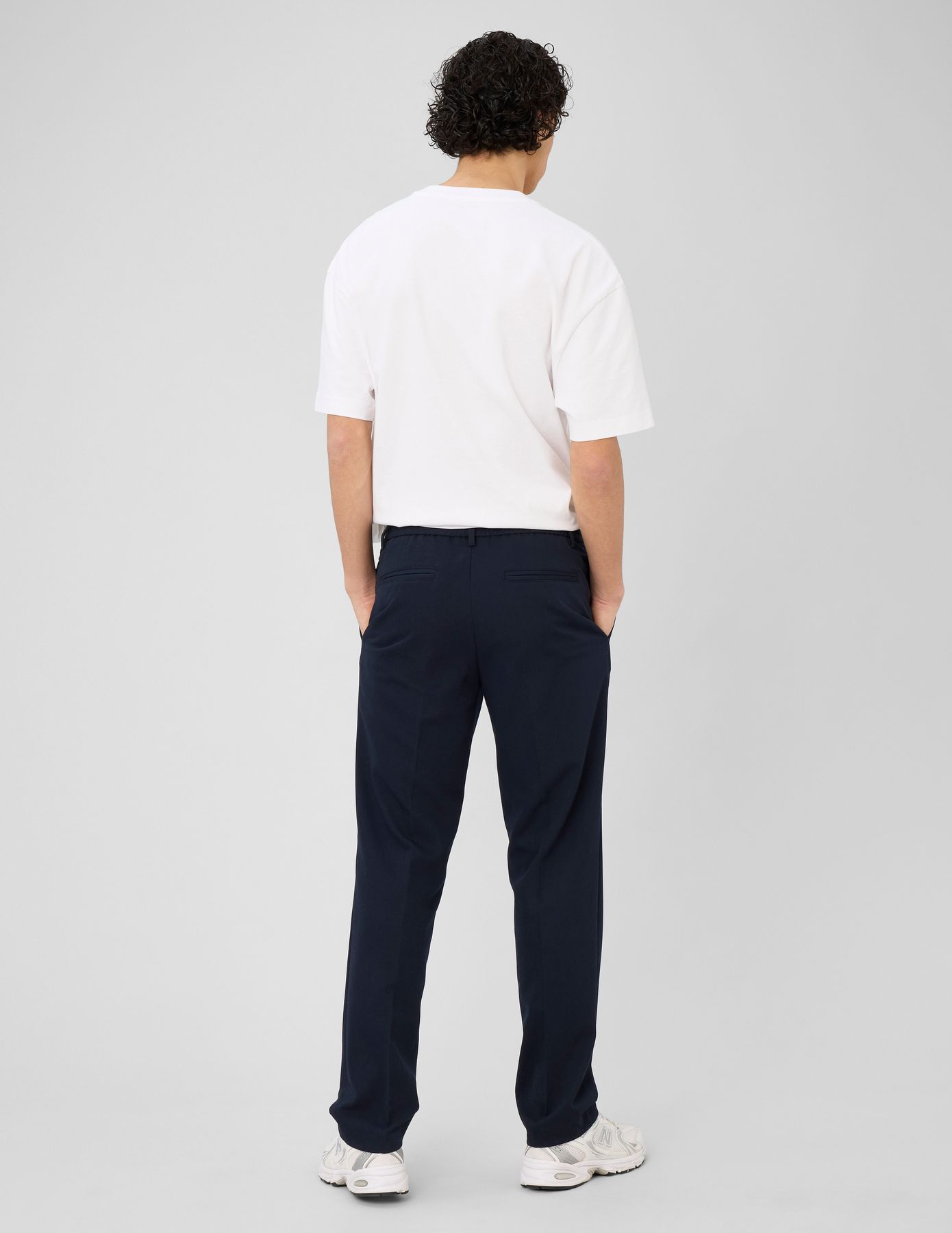 Pantalon de ville fluide relaxed