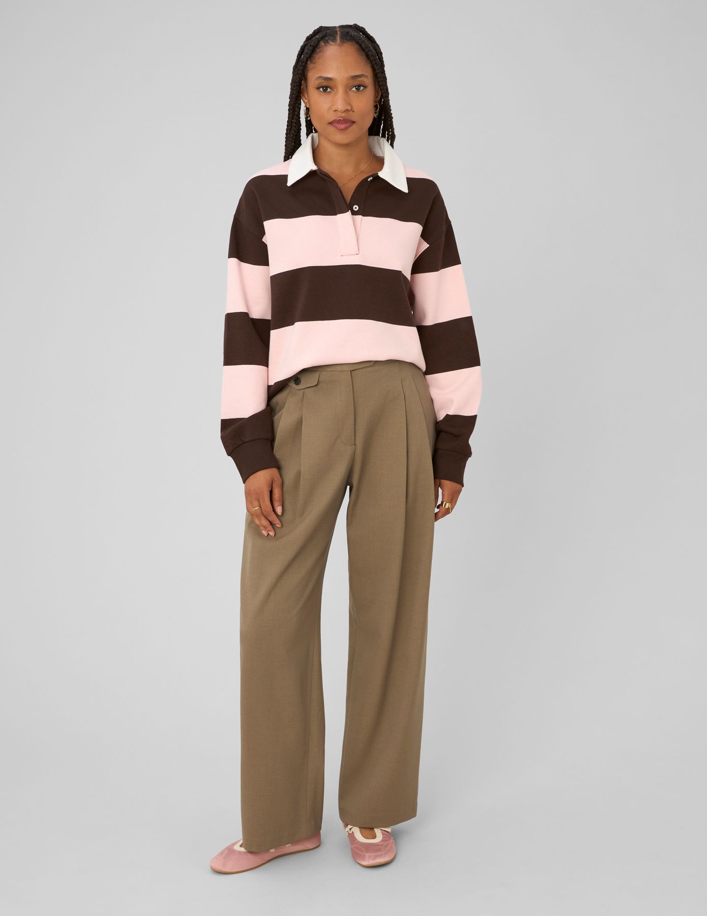 Pantalon &agrave; pinces