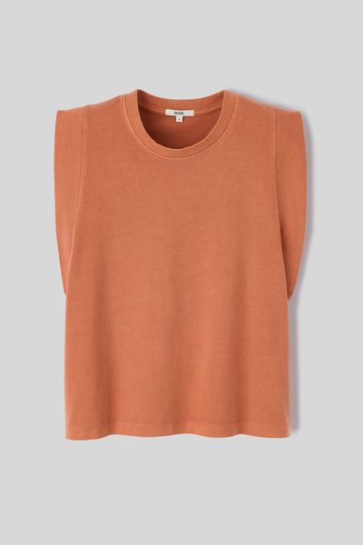 T-shirt sans manches délavé